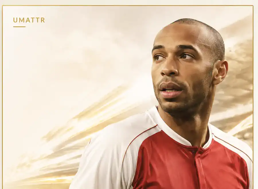 Thierry Henry spotlight artwork