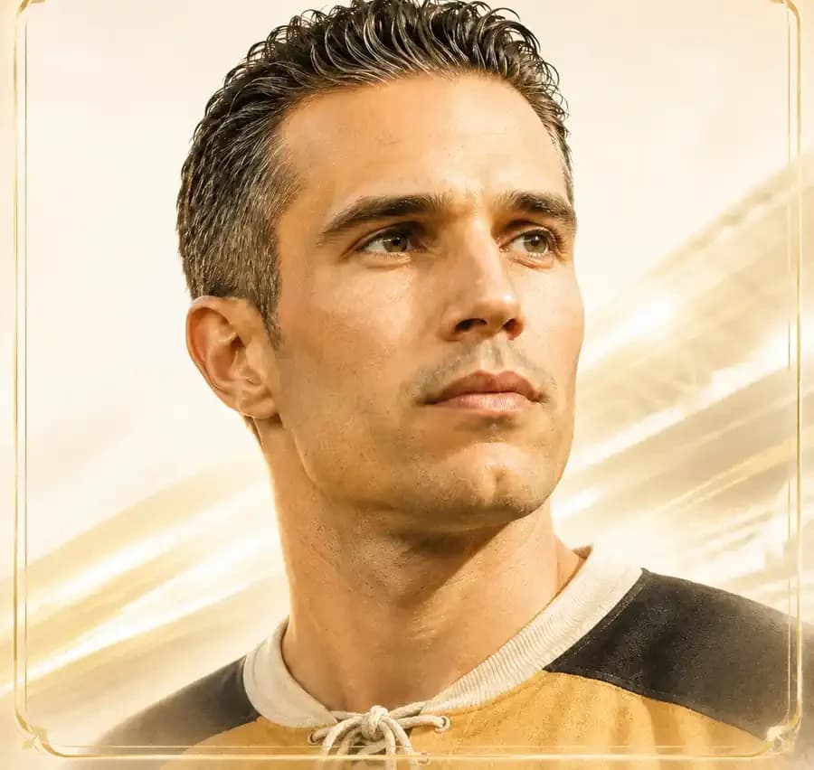 Robin van Persie athlete spotlight artwork