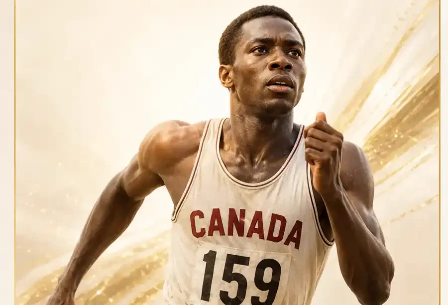 Harry Jerome athlete spotlight artwork