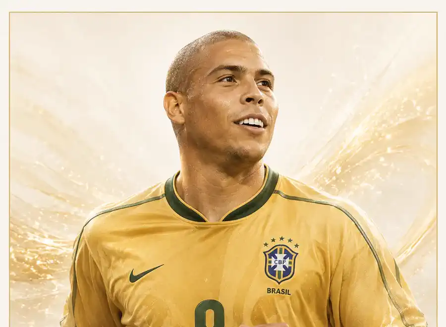 Ronaldo Nazario athlete spotlight artwork