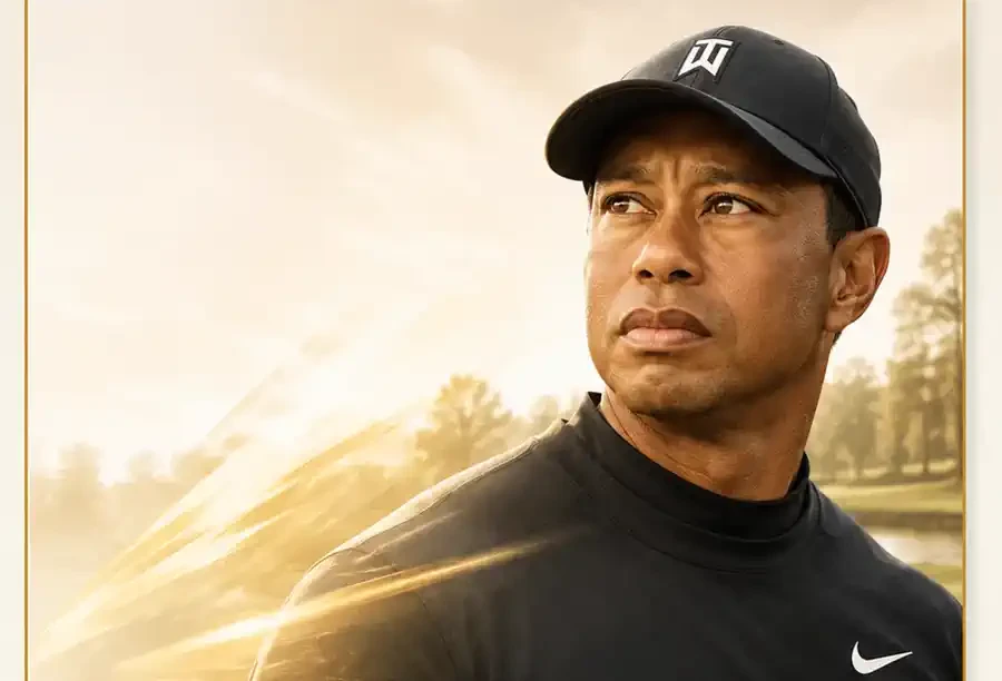 Tiger Woods athlete spotlight artwork