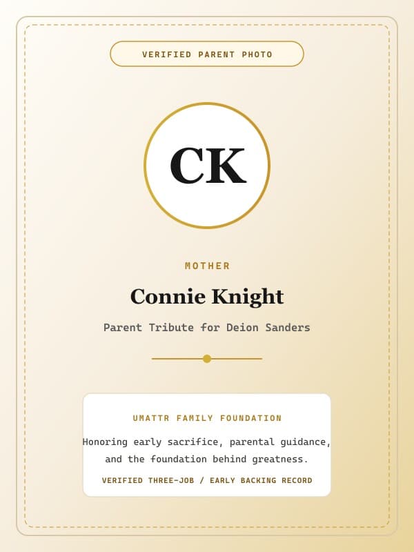 Connie Knight public family image