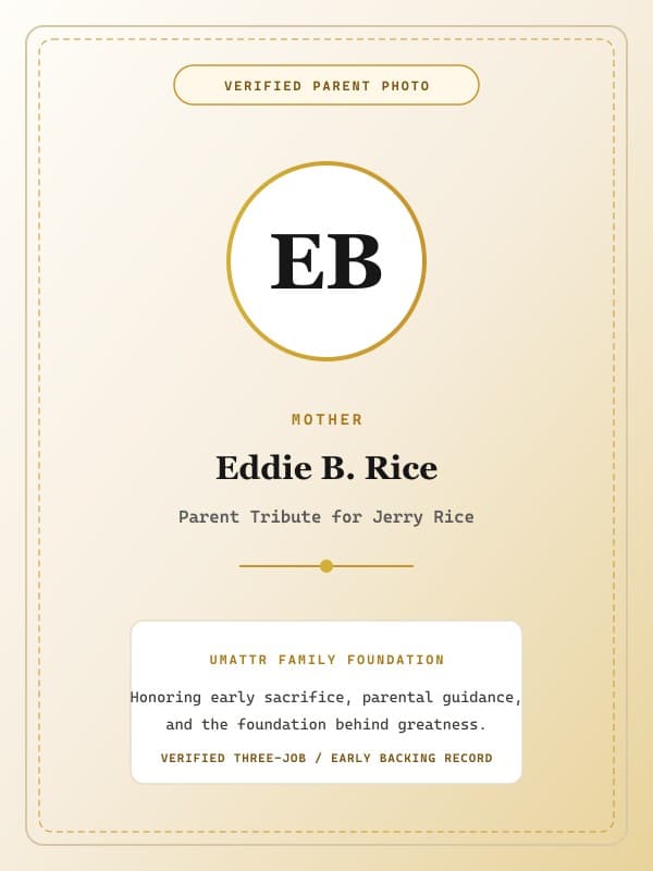Eddie B. Rice public family image