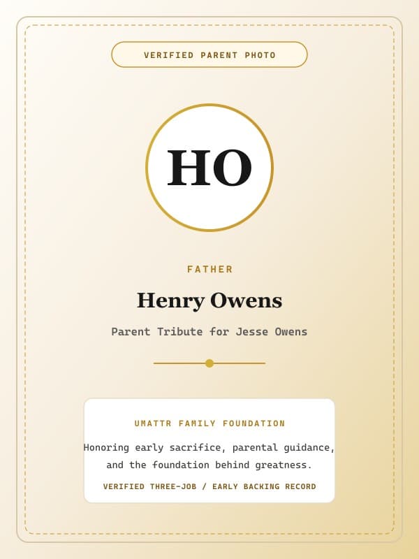 Henry Owens public family image