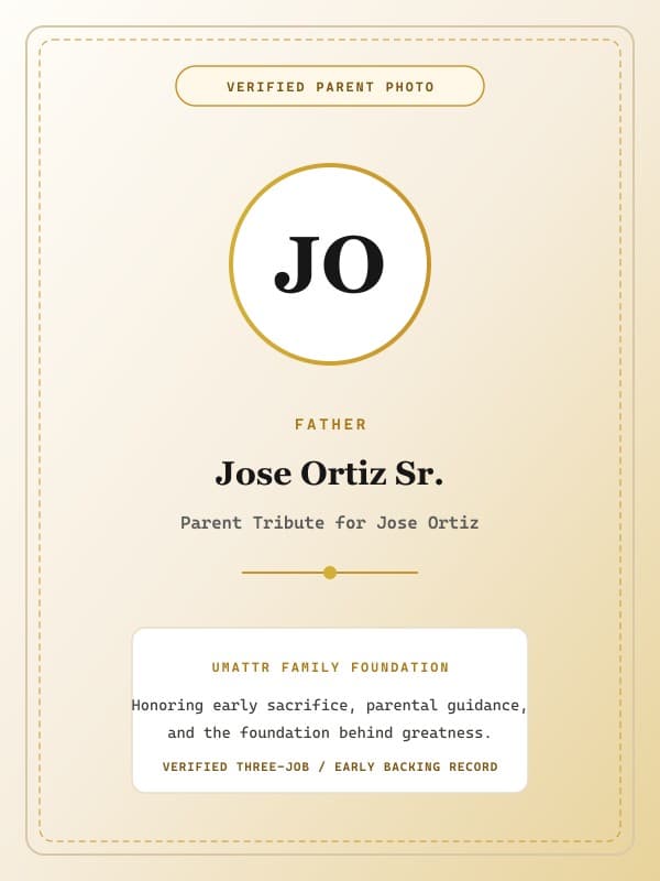 Jose Ortiz Sr. public family image