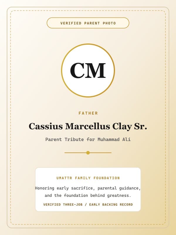 Cassius Marcellus Clay Sr. public family image