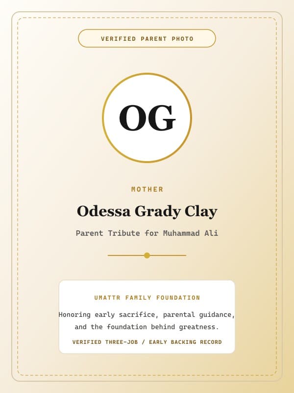 Odessa Grady Clay public family image