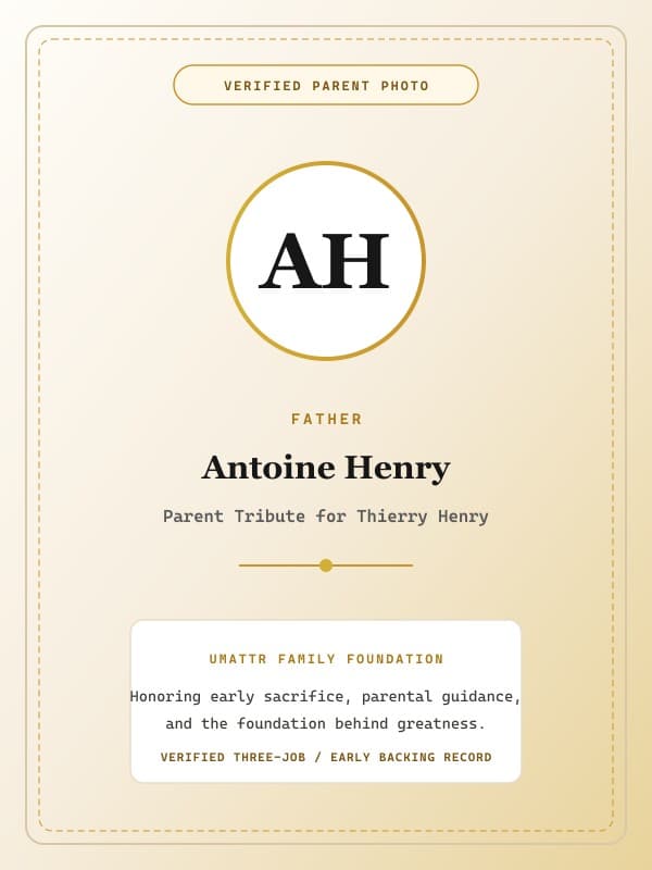 Antoine Henry public family image