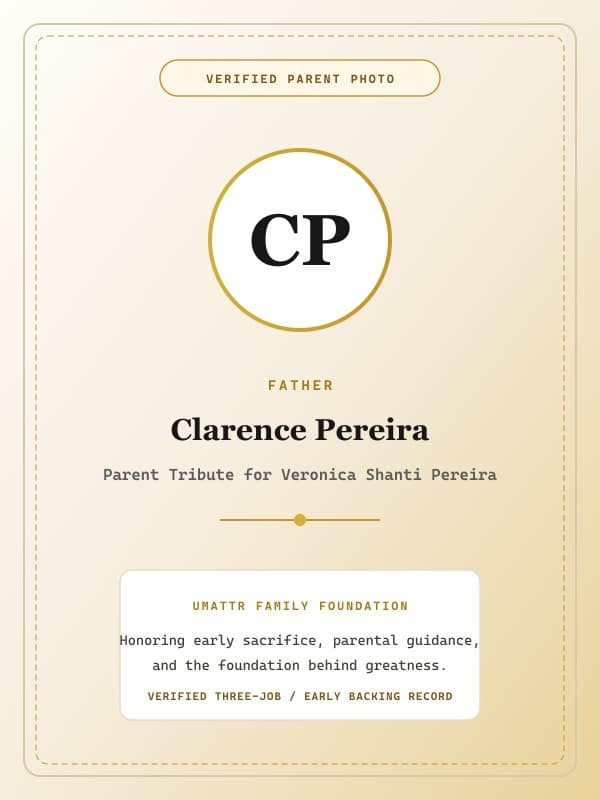 Clarence Pereira public family image