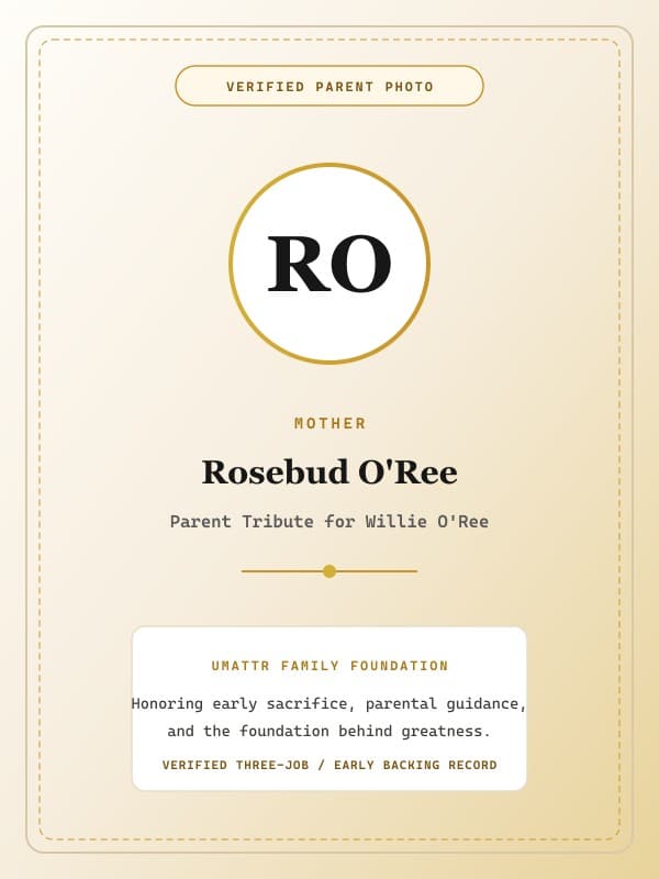 Rosebud O'Ree public family image
