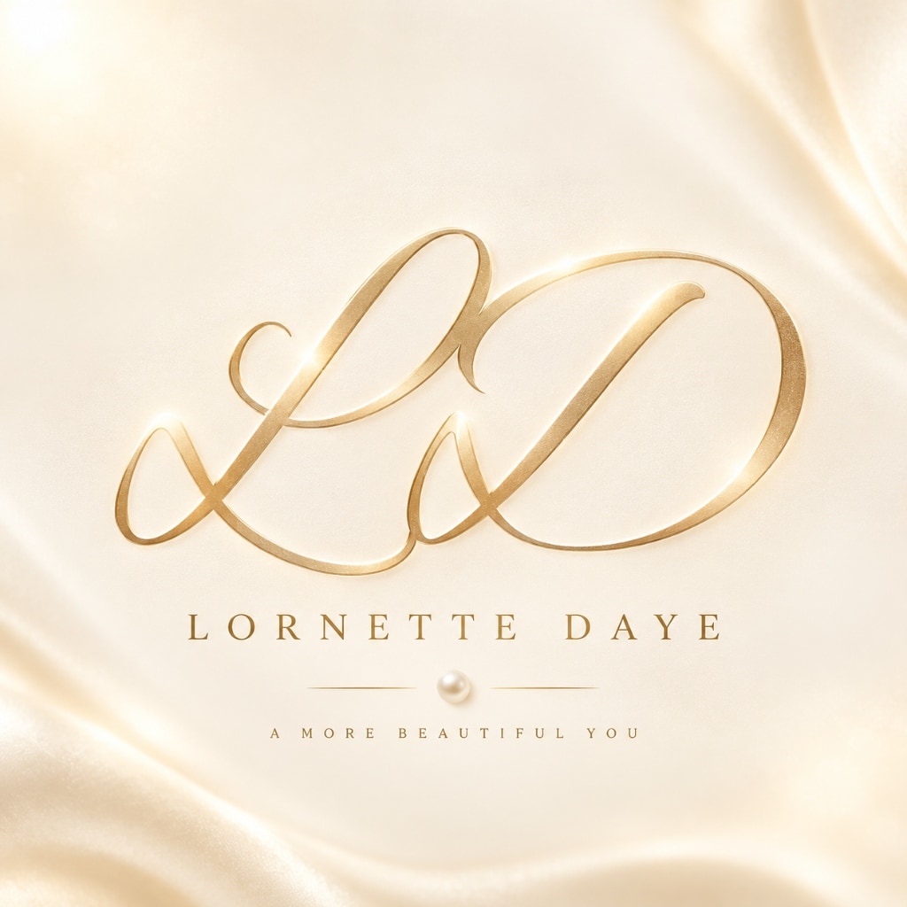 Lornette Daye luxury gold monogram brand artwork